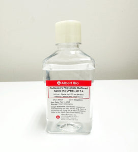 Dulbecco's Phosphate Buffered Saline (1X DPBS), pH 7.4, 500 mL